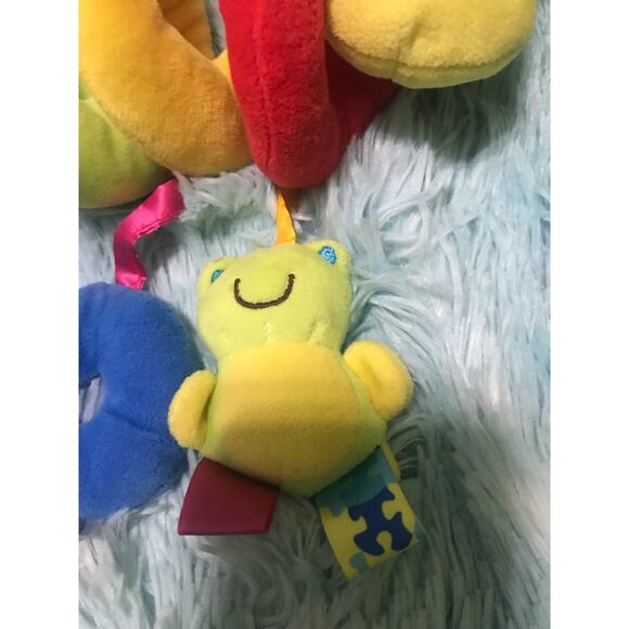 TAGGIES BABY Plush Toy Animal Inchworm Caterpillar Frog Butterfly Lovey Toy - Picture 3 of 6